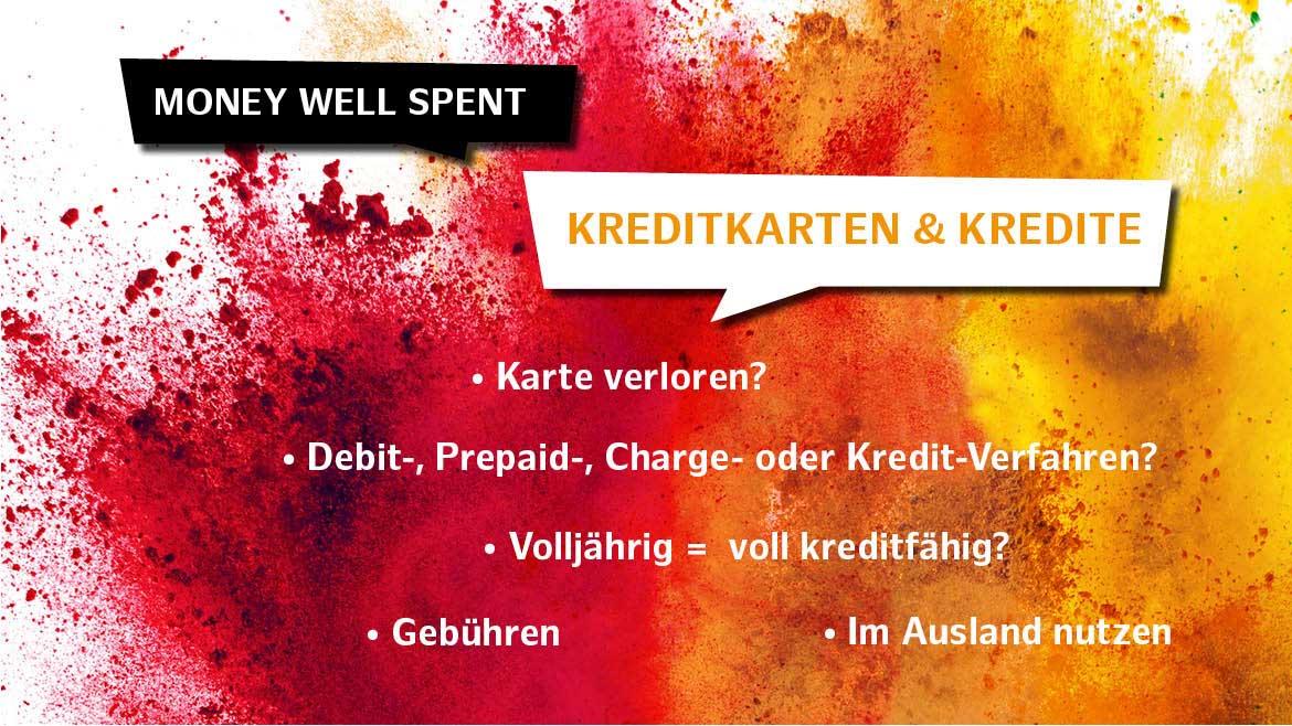 Junge Leute: Kreditkarten & Kredite (Absolventen, Azubis, Studierende)