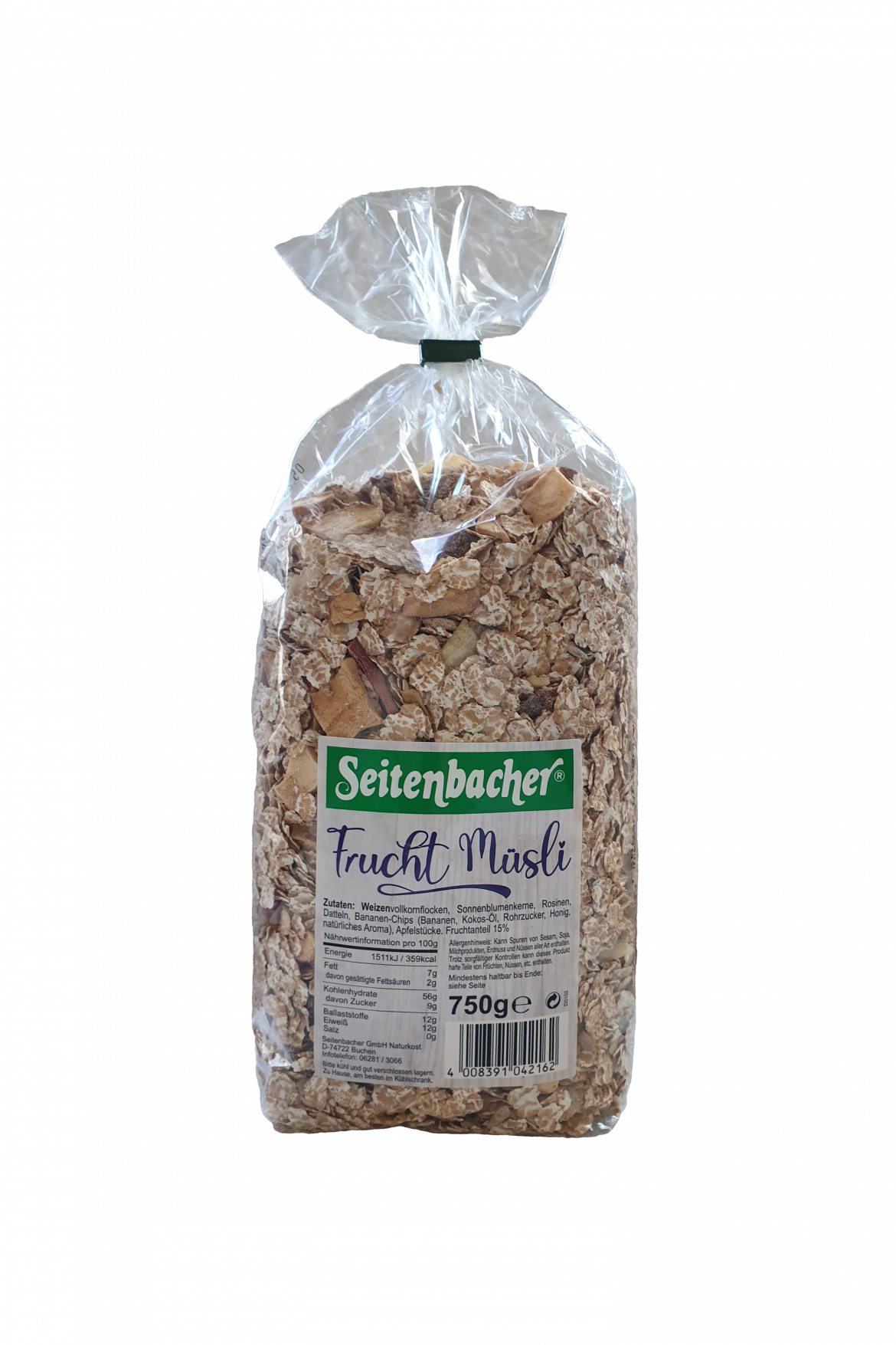 Mogelpackung des Jahres: Seitenbacher Frucht Müsli Kandidat 2 (2020) (png)