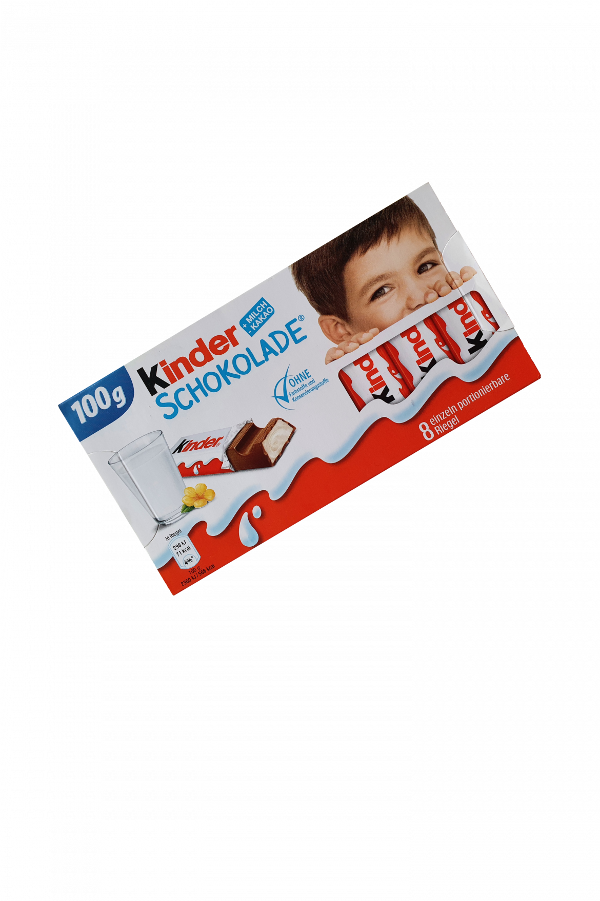 Mogelpackung des Jahres: Ferrero Kinder Schokolade Kandidat 4 (2020) (png)