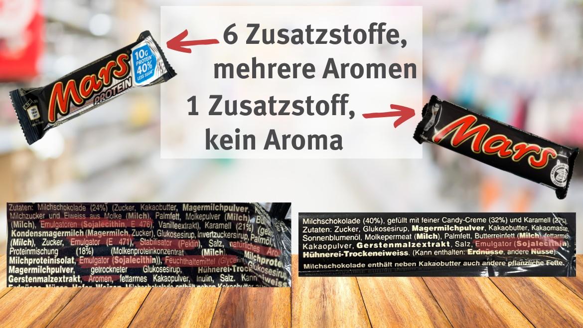 Protein-Produkte: Mars Protein Riegel im Vergleich