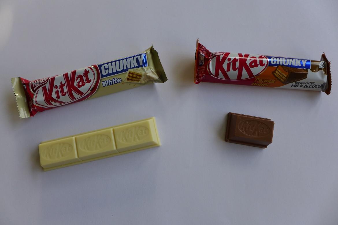Portionsgrößen: Schokoriegel Kitkat von Nestlé