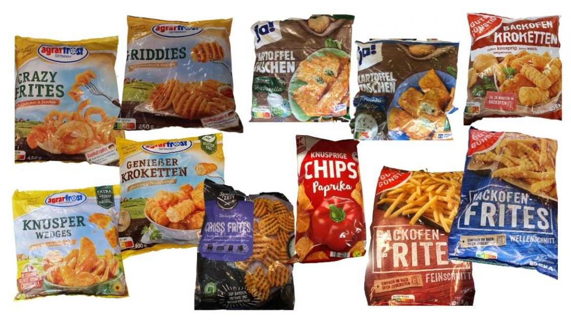 Ölwechsel: Foto von Produkten, die auf Palmöl umgestellt wurden (2023)