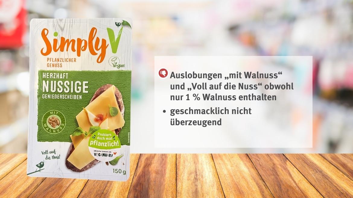 Veganer Käse: Simply V Herzhaft Nussige Genießerscheiben im Marktcheck (2023)