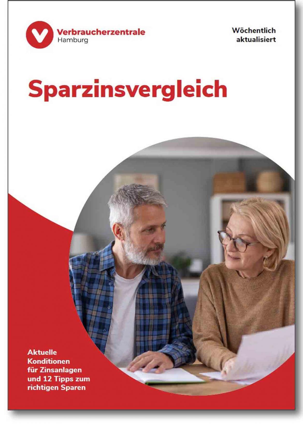 Publikationen: Infobroschüre Sparzinsvergleich