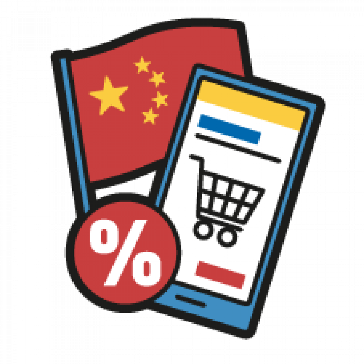 Internetkriminalität: Icon zu China-Shops