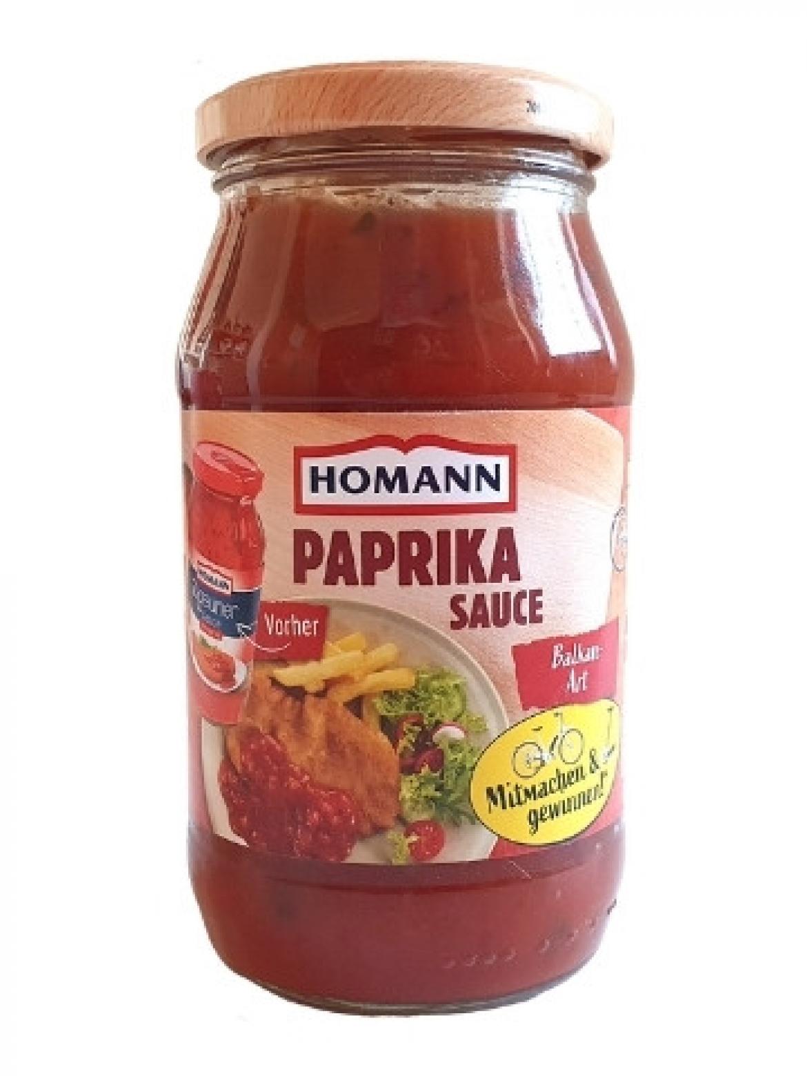 Mogelpackung des Jahres: Kandidat 2 | »Paprika Sauce« von Homann 2021 (jpg)