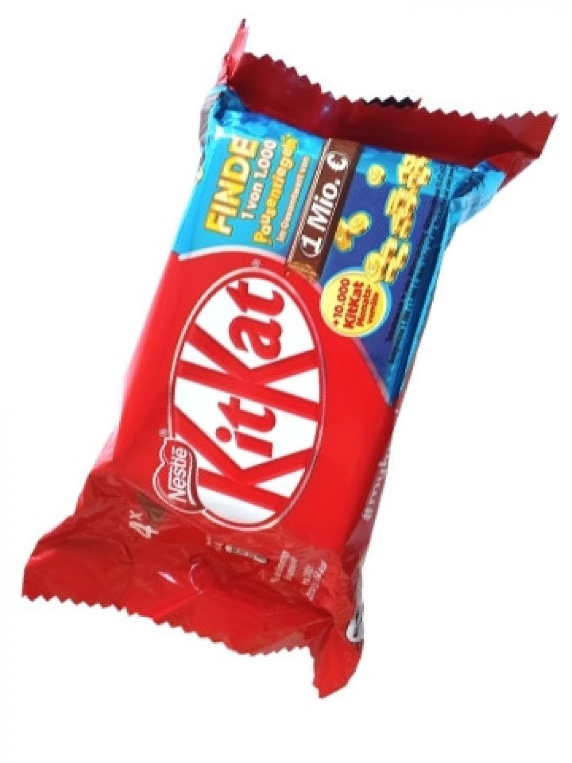 Mogelpackung des Jahres: Kandidat 3 | »KitKat« von Nestlé 2021 (jpg)