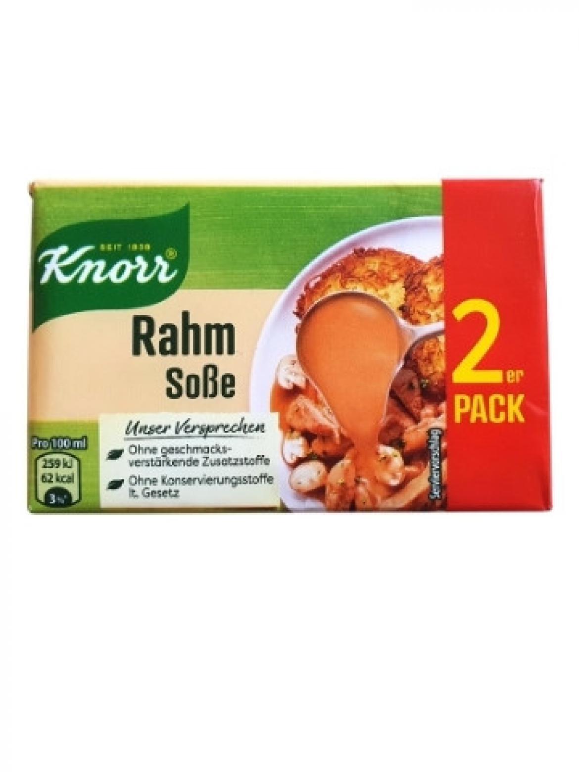 Mogelpackung des Jahres: Kandidat 4 | »Rahm Soße« von Knorr 2021 (jpg)