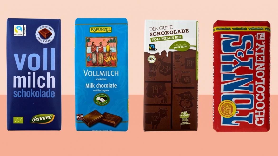 Vollmilchschokolade: Produkte mit Kakao aus besonders fairem Anbau (2025)