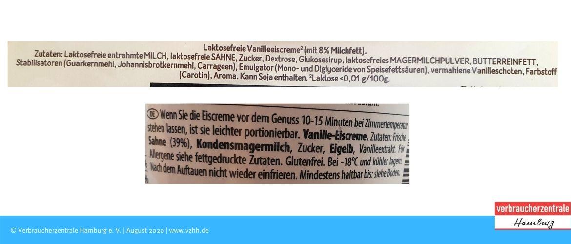 Luft im Eis: Zutaten für Cremissimo und Häagen Dazs