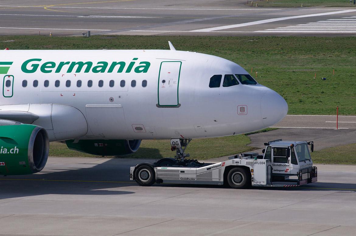 Flugzeug von Germania