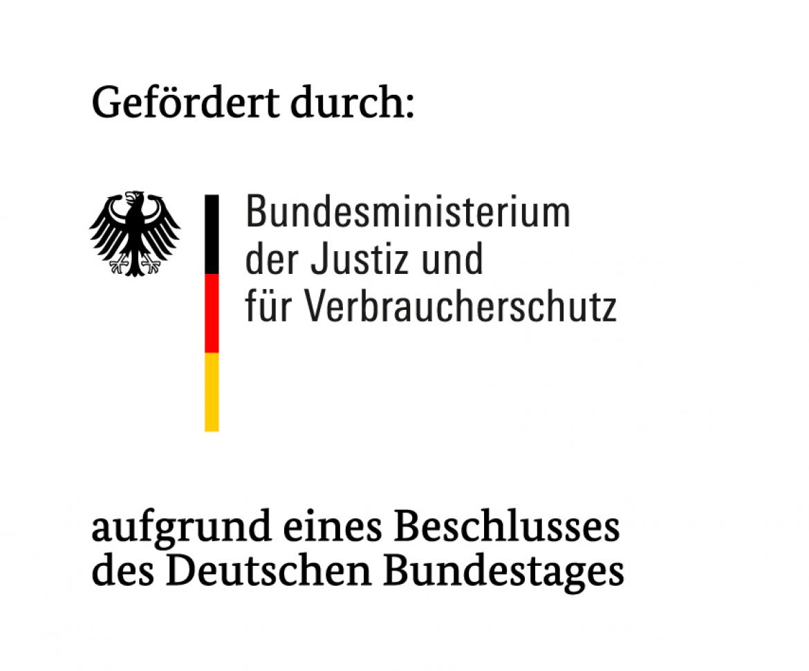 Logo des Bundesministeriums der Justiz und für Verbraucherschutz (BMJV)