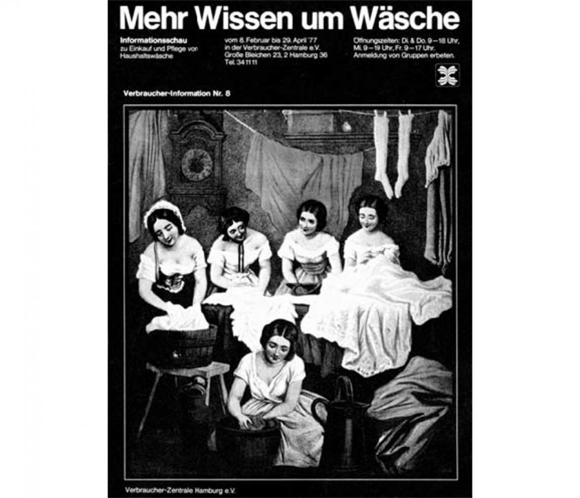 Broschüre "Mehr Wissen um Wäsche" der Verbraucher-Zentrale (1977)