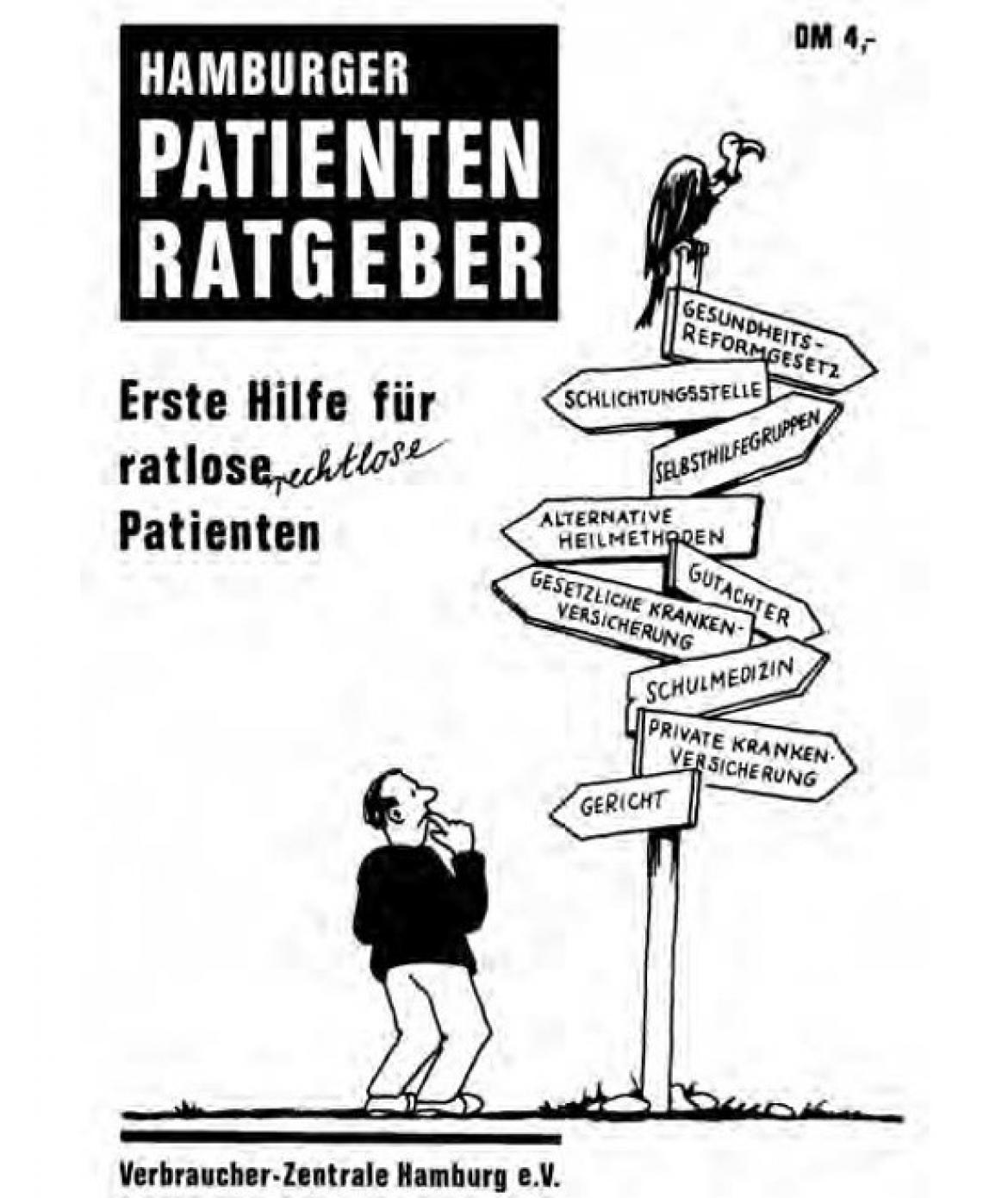 "Hamburger Patienten Ratgeber" der Verbraucher-Zentrale (1988)