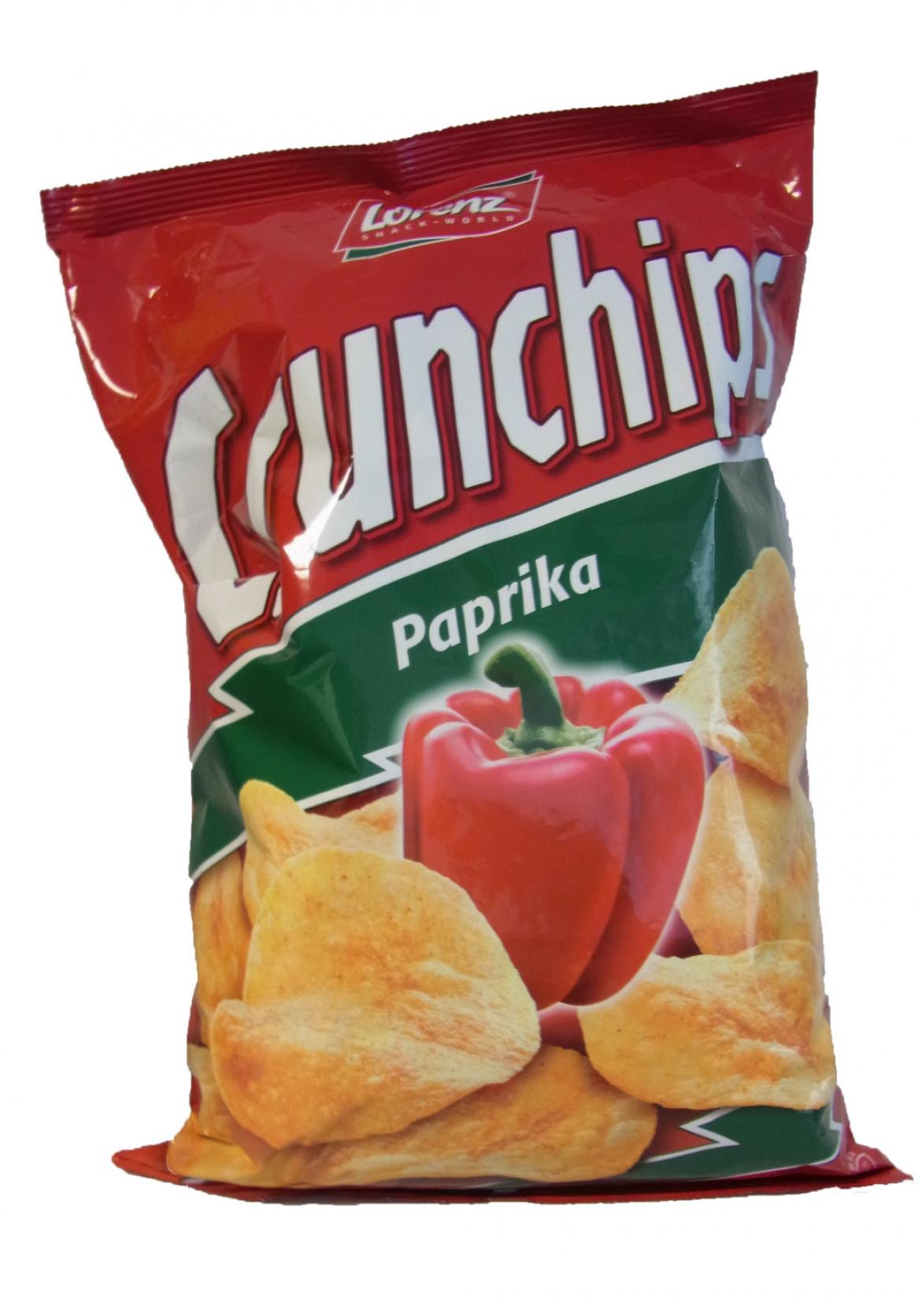 Tüte Lorenz Crunchips Paprika