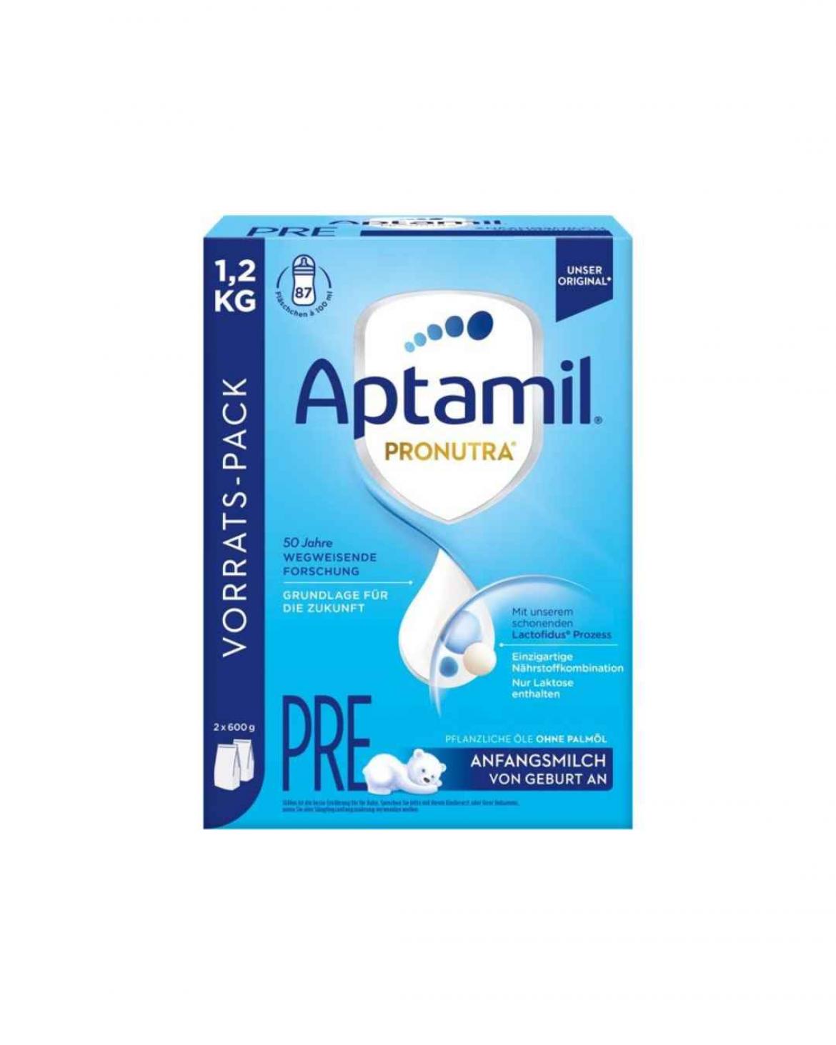 Rückruf Aptamil Profutura Pre wegen Cereulid