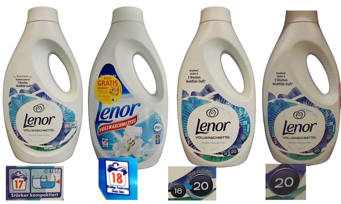 Mogelpackung des Monats Lenor Pocter & Gamble