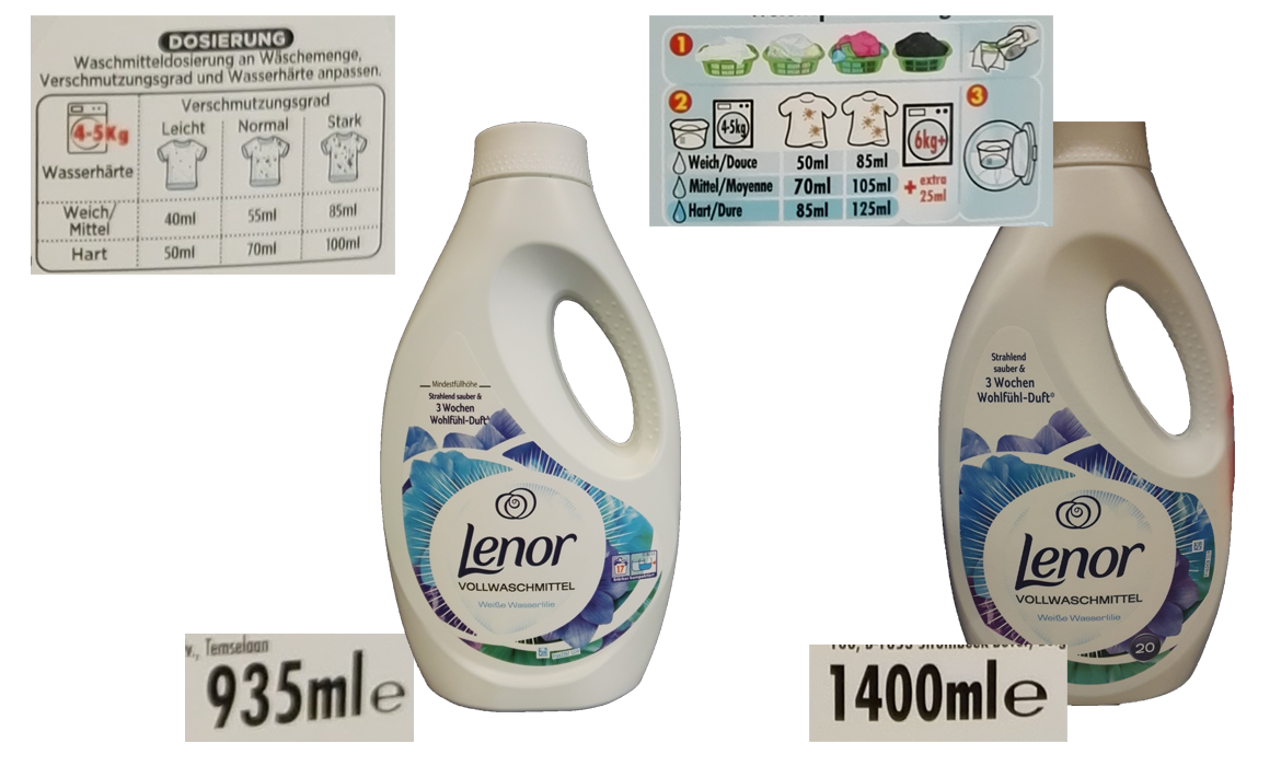 Mogelpackung des Monats: Lenor Procter & Gamble