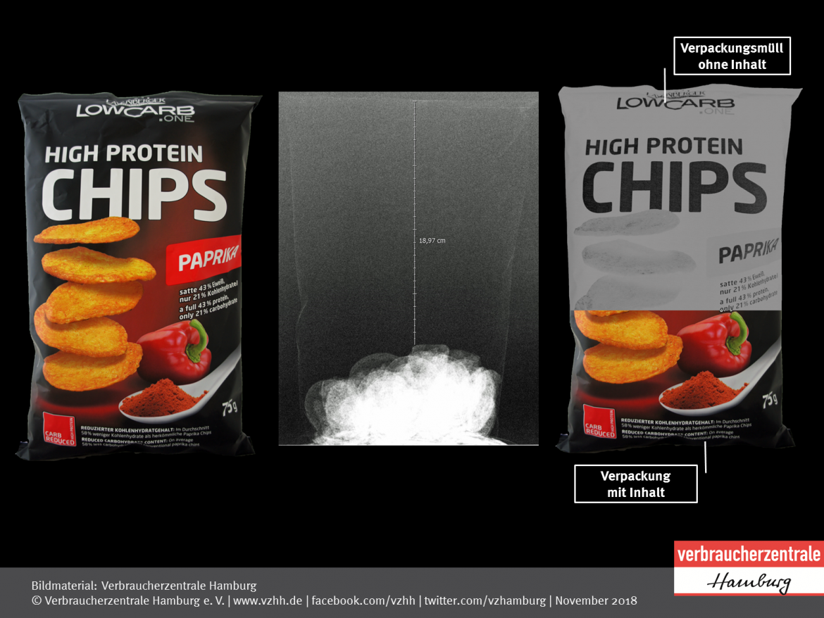 Luftpackungen: Low Carb High Protein Chips Paprika von Layenberger Nutrition (2018)