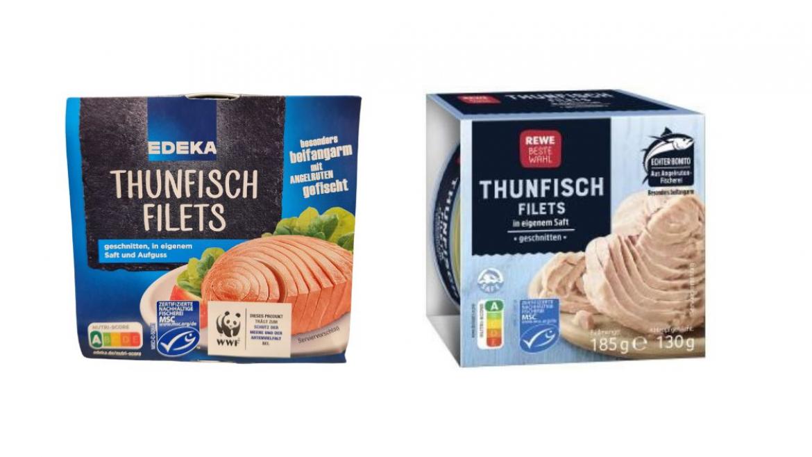Thunfisch Produkte mit Fisch aus Guter Fisch-Liste