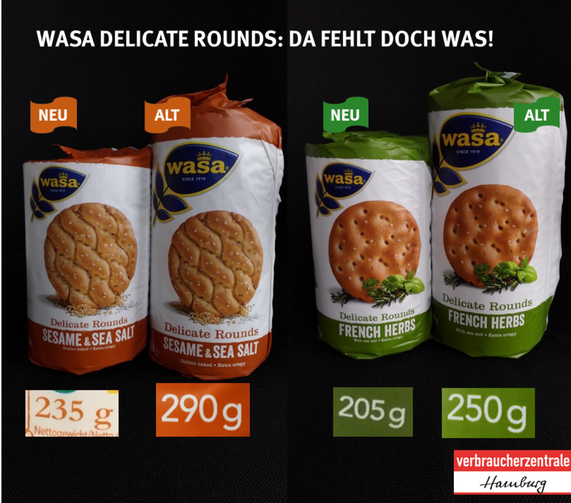 Vergleich Wasa Delicate Rounds