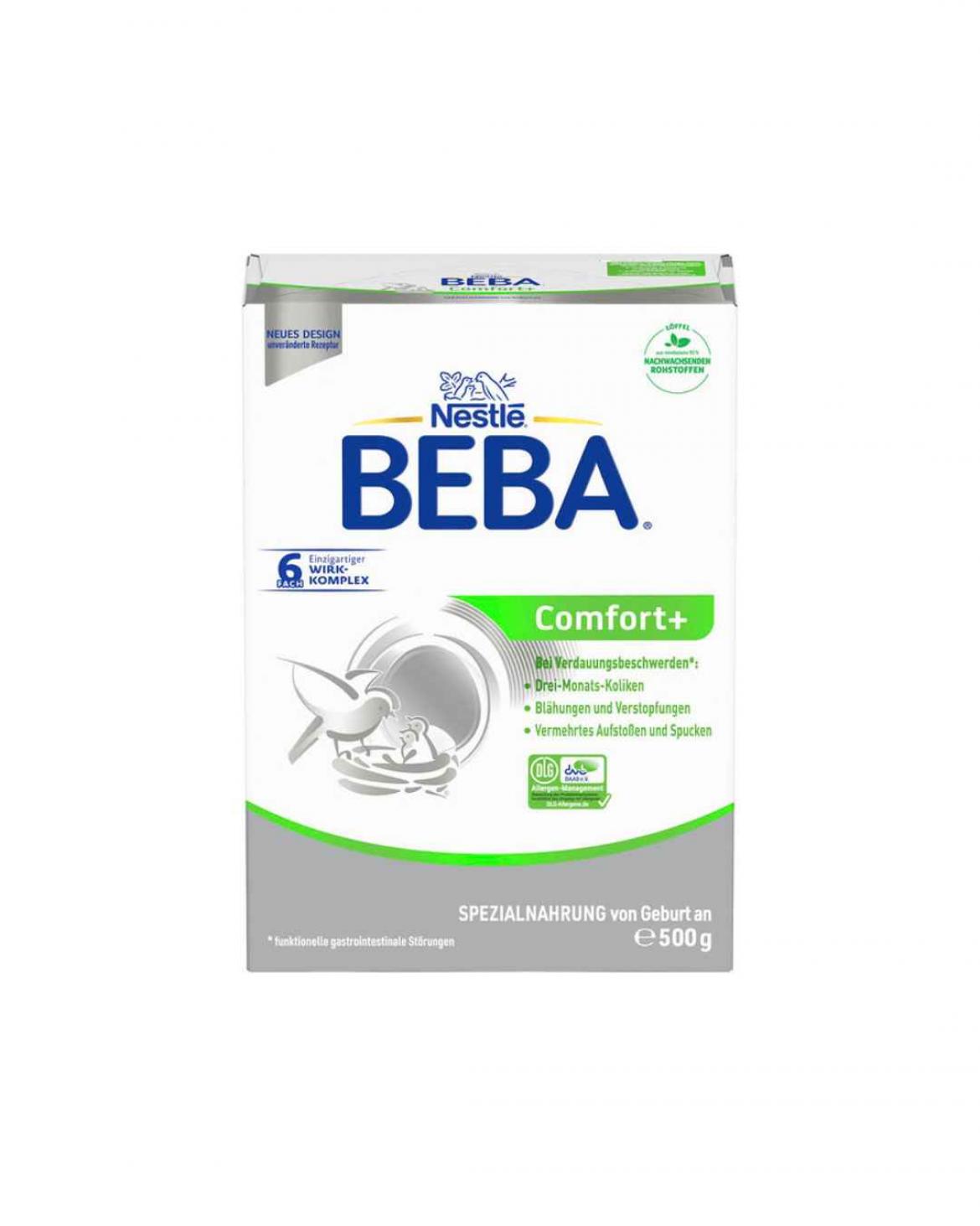 Rückruf Beba Comfort+ 500g wegen Cereulid