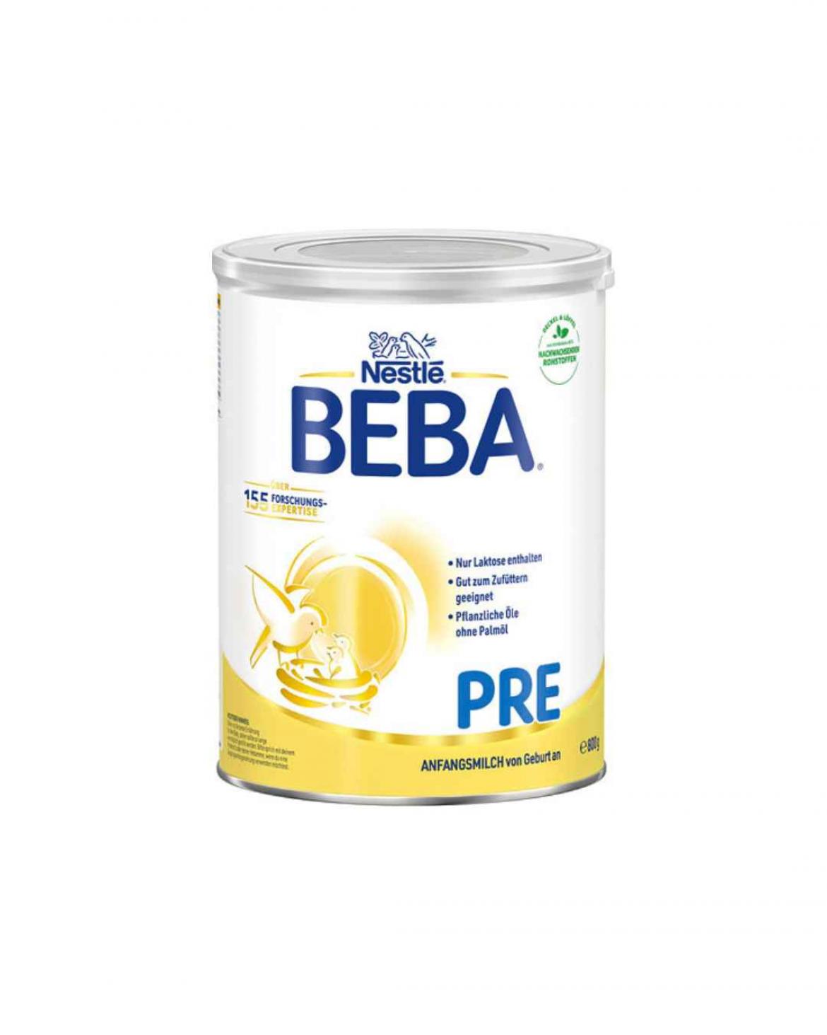 Rückruf Beba pre 800g wegen Cereulid