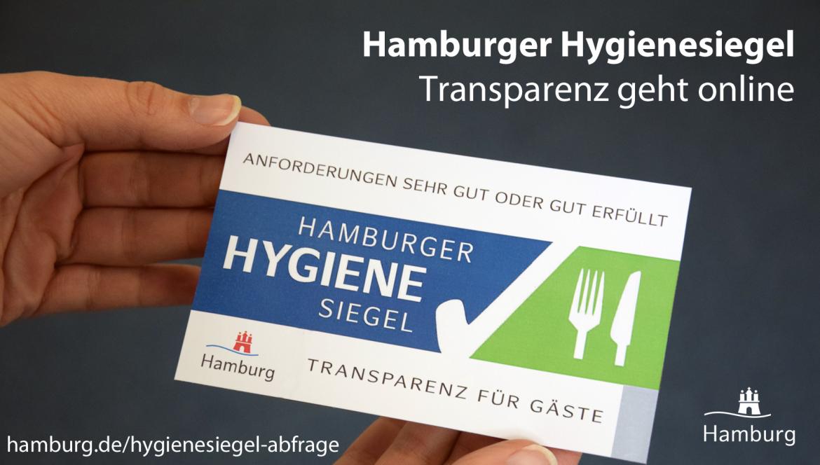 In Hamburg können Restaurants ein Hygiene-Siegel nutzen
