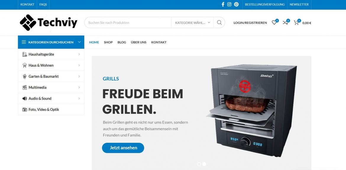 Fake-Shop: techviy.com (2023)