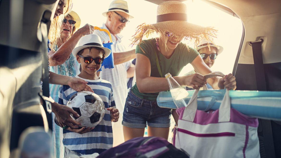 Familienurlaub mit Auto