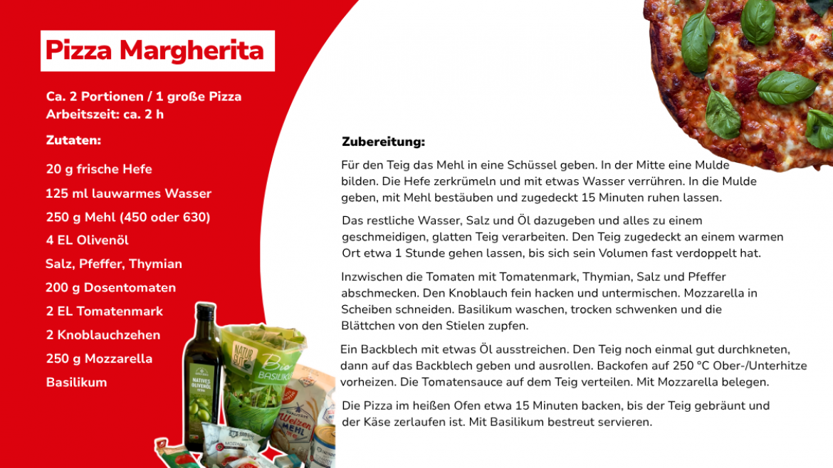 Marktcheck Selbstgekocht vs. Fertiggericht Rezept Margherita