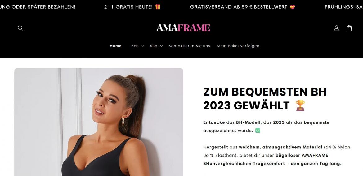 China-Shop: amaframe.de (2025)