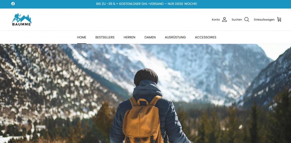 China-Shop: baumme.de (2025)
