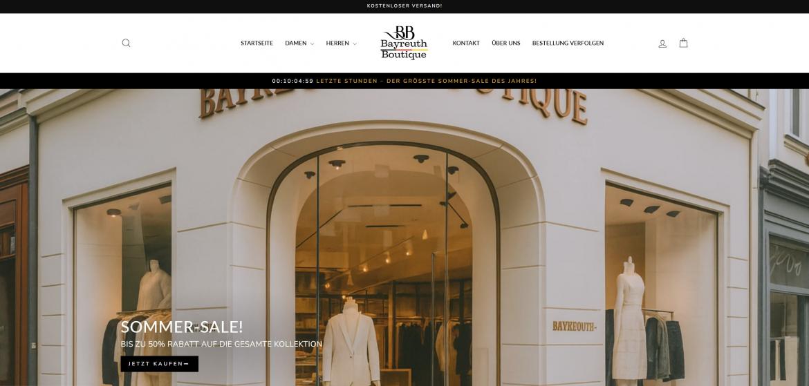 Fake-Shop: bayreuth-boutique.de (2025)