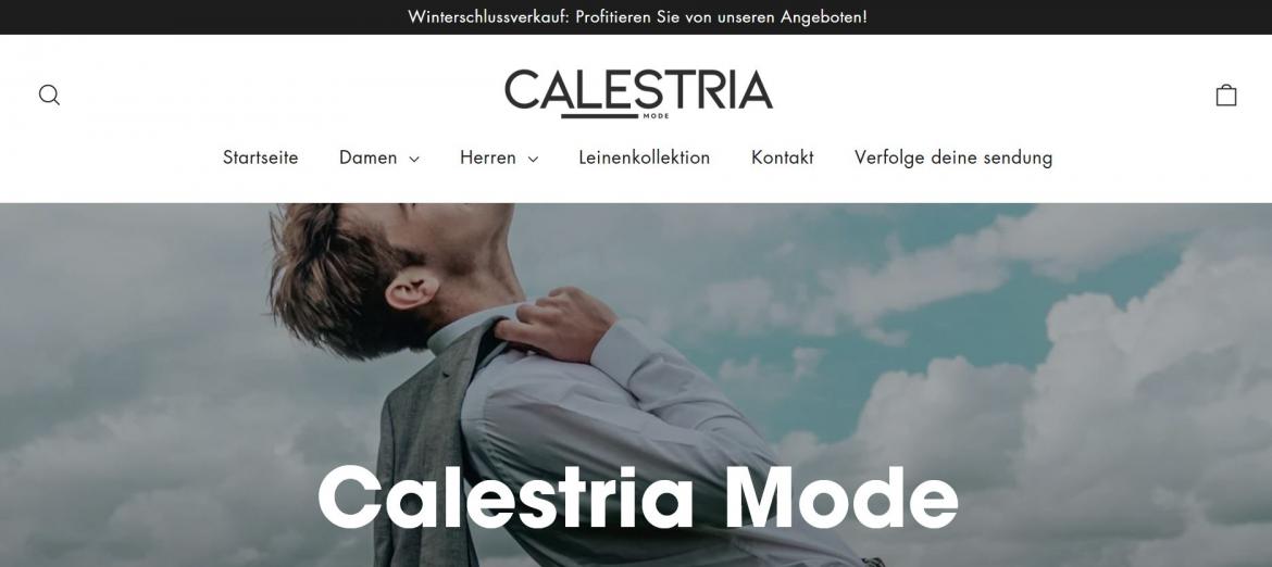 China-Shop: calestria.de (2025)