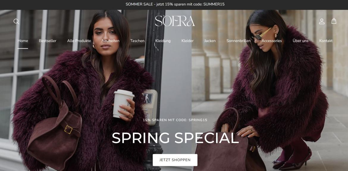 China-Shop: de.soera-store.com (2025)