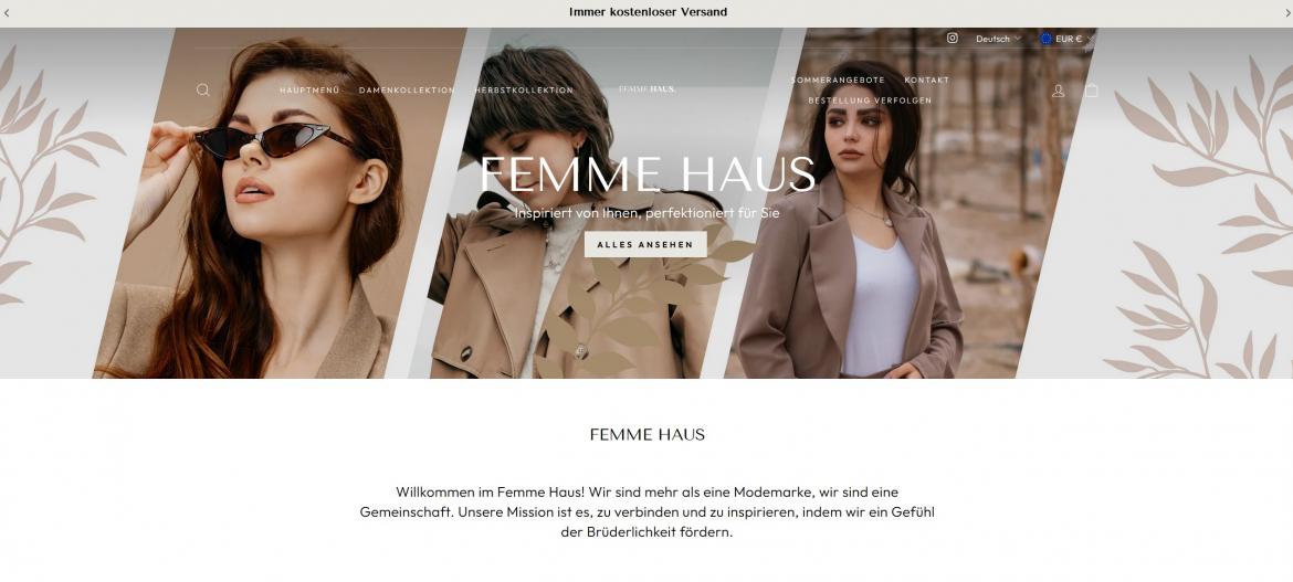 China-Shop: femmehaus.de (2025)