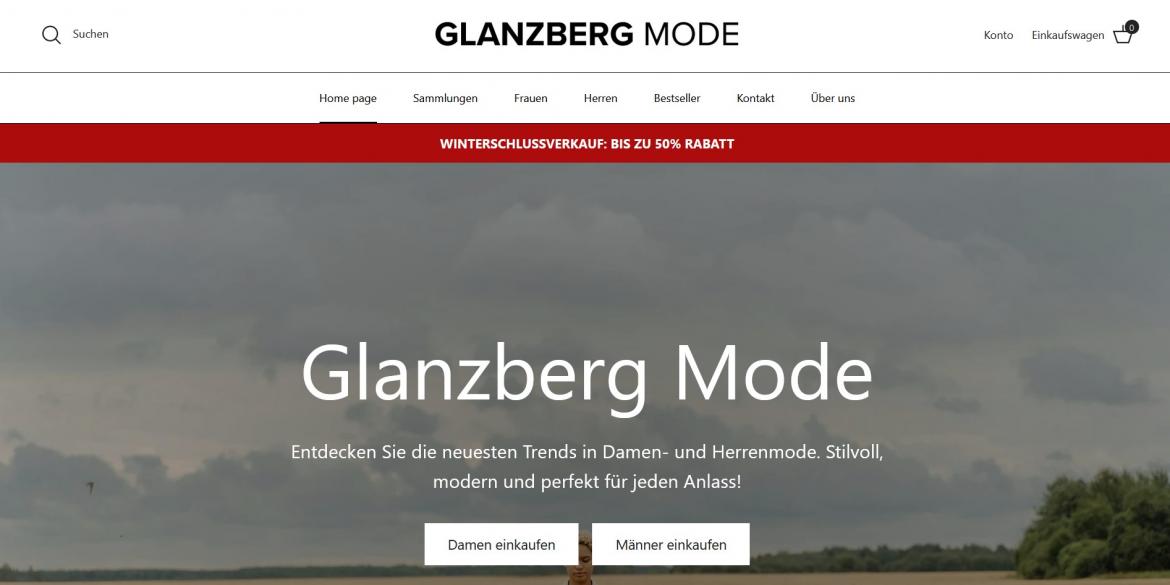 China-Shop: glanzberg-mode.de (2025)