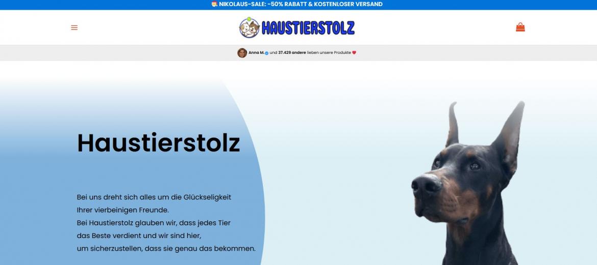 China-Shop: haustierstolz.de (2024)