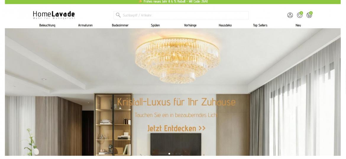 China-Shop: homelavade.com (2026)