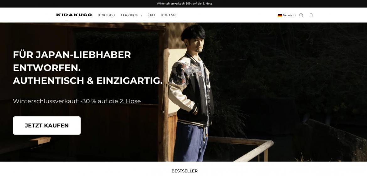 China-Shop: kirakuco.com (2025)