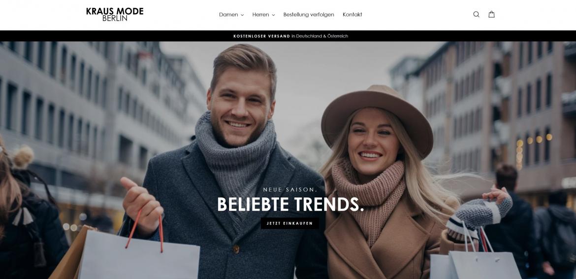 China-Shop: krausmode.de (2025)