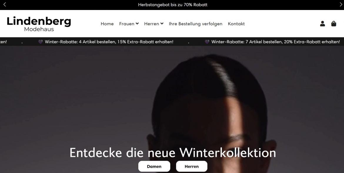 China-Shop: lindenberg-modehaus.de (2025)