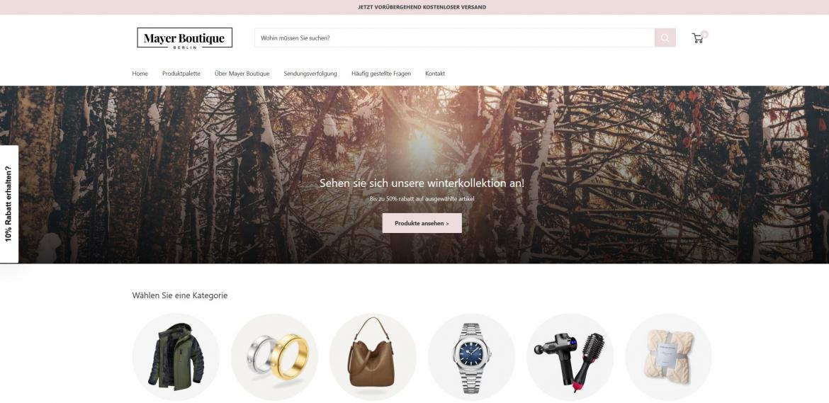 China-Shop: mayer-boutique.de (2025)