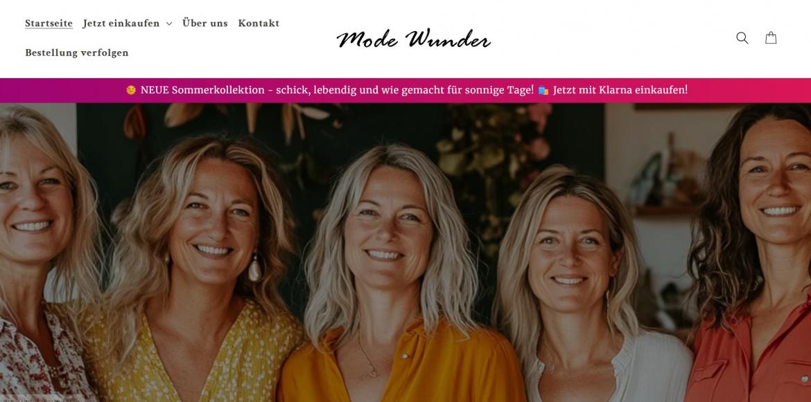 China-Shop: mode-wunder.de (2025)