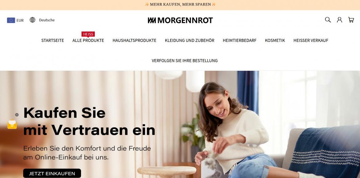 China-Shop: morgennrot.de (2025)