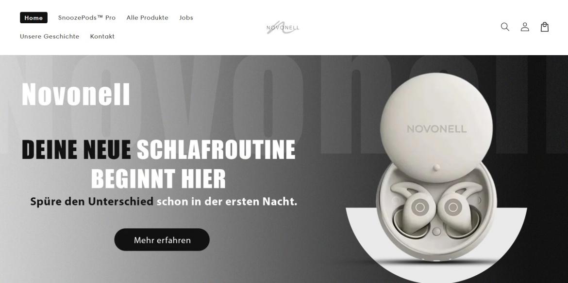 China-Shop: novonell.com (2025)
