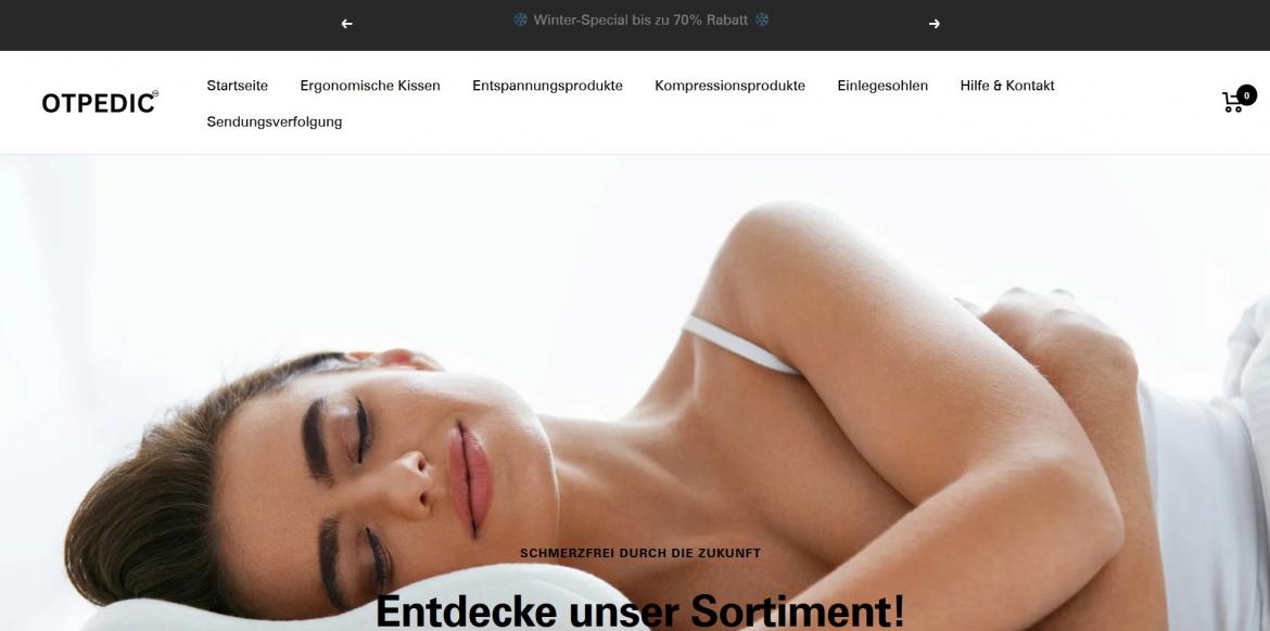 China-Shop: otpedic.de (2025)
