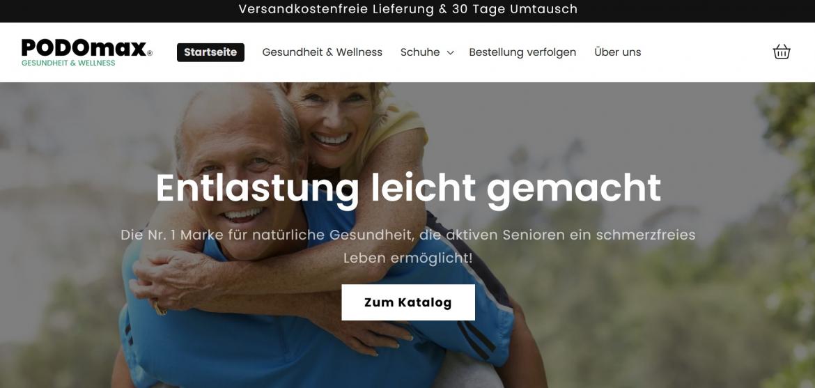 China-Shop: podomax.de (2025)