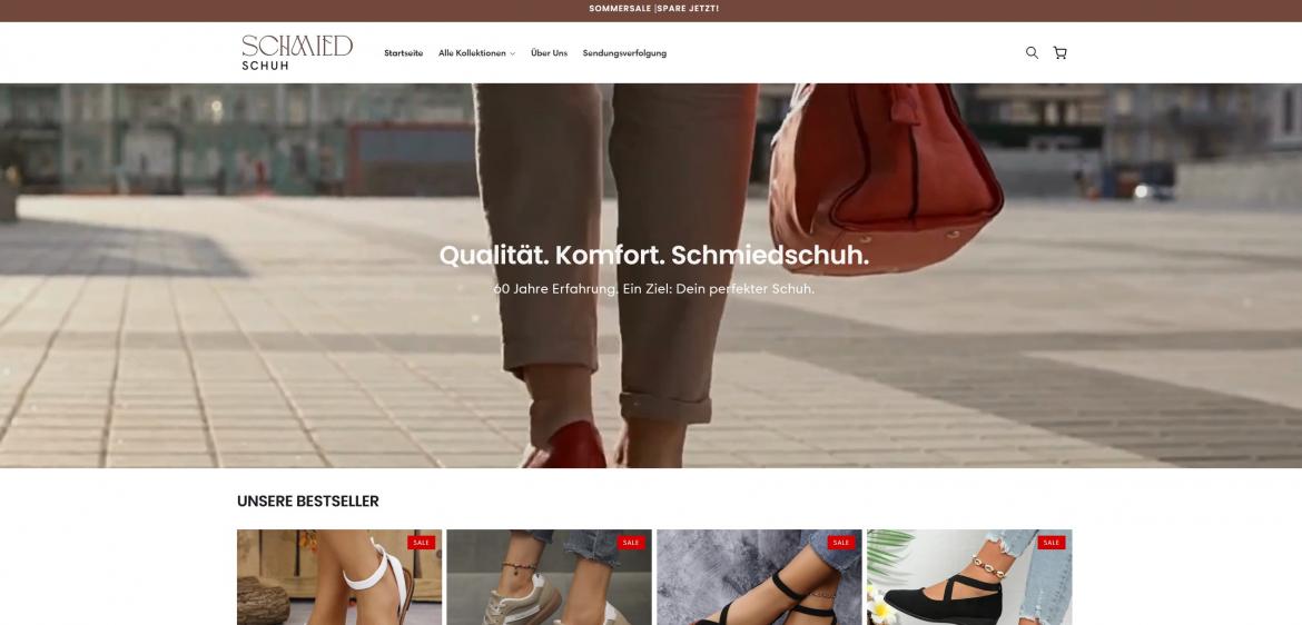 China-Shop: schmiedschuh.de (2025)